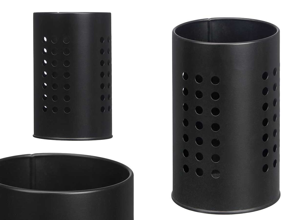 Porta utensilios negro: Organiza tu cocina con estilo y elegancia