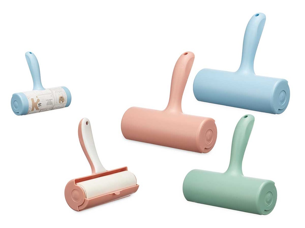 Quitapelusa funda y mango con 60 hojas surtidas en 3 colores