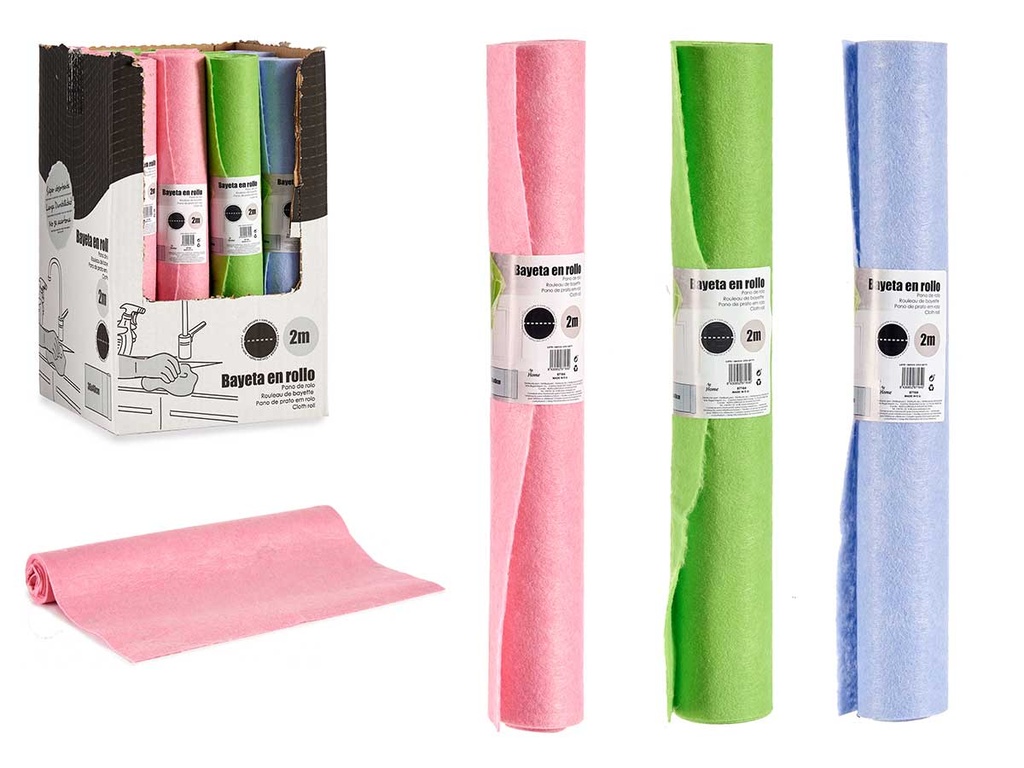 Rollo bayeta suave 2m con precorte, perfecto para múltiples tareas