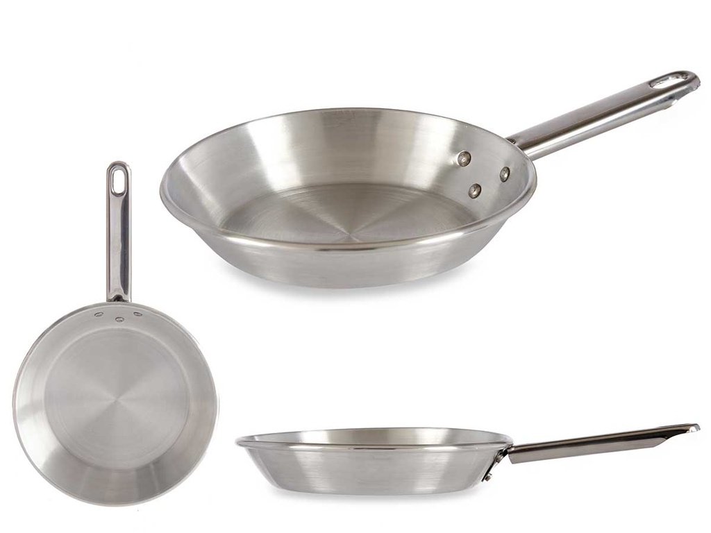 Sarten de aluminio con mango ergonómico de 18cm - Ideal para cocinar