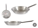 Sarten de aluminio con mango ergonómico para cocinar 24 cm