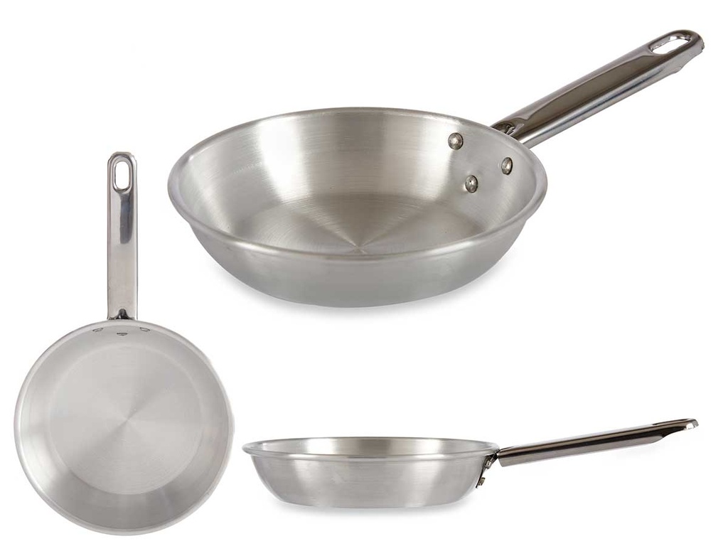 Sarten de aluminio con mango: ligereza y fácil manejo de 16cm