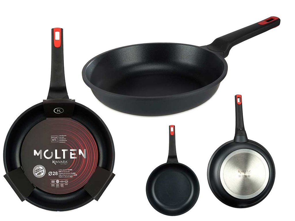 Sartén Full Induction Molten: Calidad y Resistencia Garantizadas
