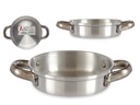 Sartén de aluminio con asas: ideal para cocinar con comodidad