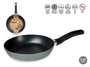 Sartén de aluminio verde 28 cm: ligera y fácil de limpiar