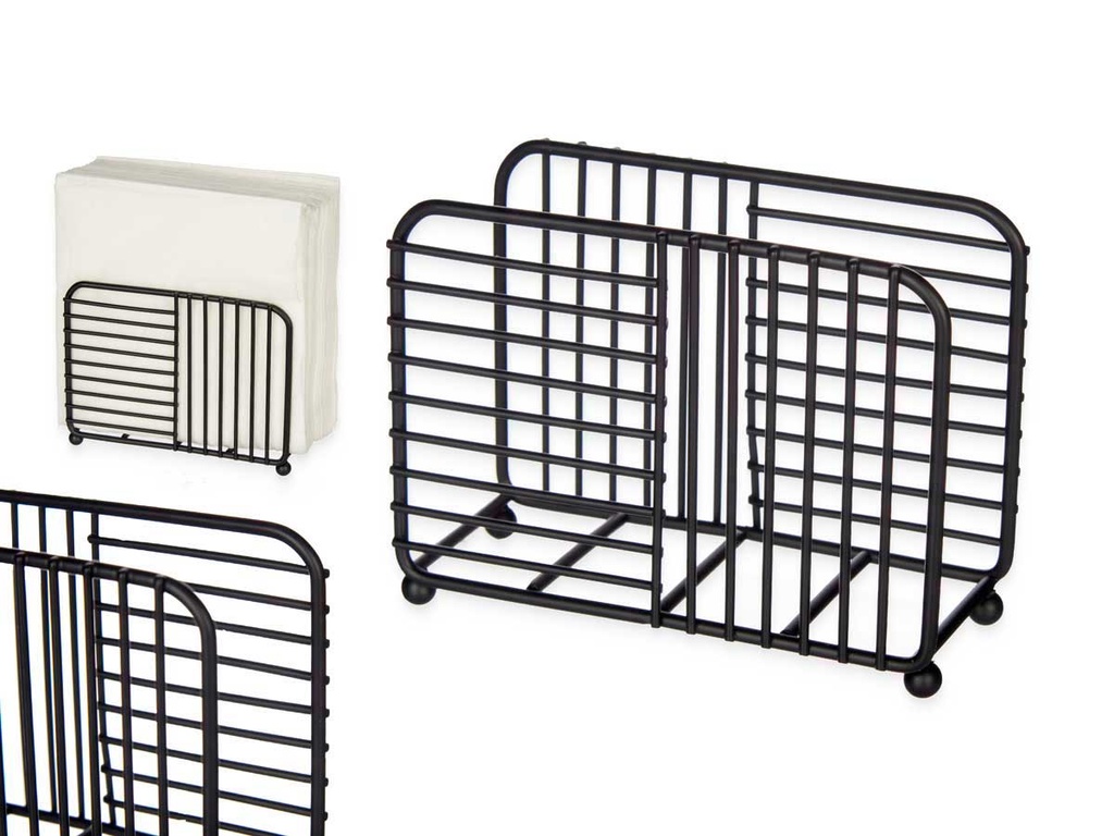 Servilletero metal negro: elegancia y funcionalidad para tu mesa