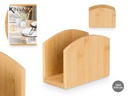 Servilletero vertical de bambú: elegante y funcional para tu mesa
