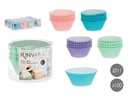 Set 100 moldes de papel de repostería de 11 cm surtidos para disfrutar