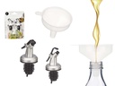 Set 2 Dosificadores Embudo Plata: Precisión y Estilo en tu Cocina