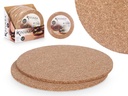 Set 2 salvamanteles de corcho redondo, perfectos para tu mesa