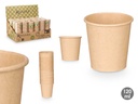 Set 24 vasos kraft 120 ml: Calidad y diseño ecológico para tus eventos