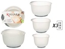 Set 3 bol medidor con silicona: precisión y comodidad en cocina