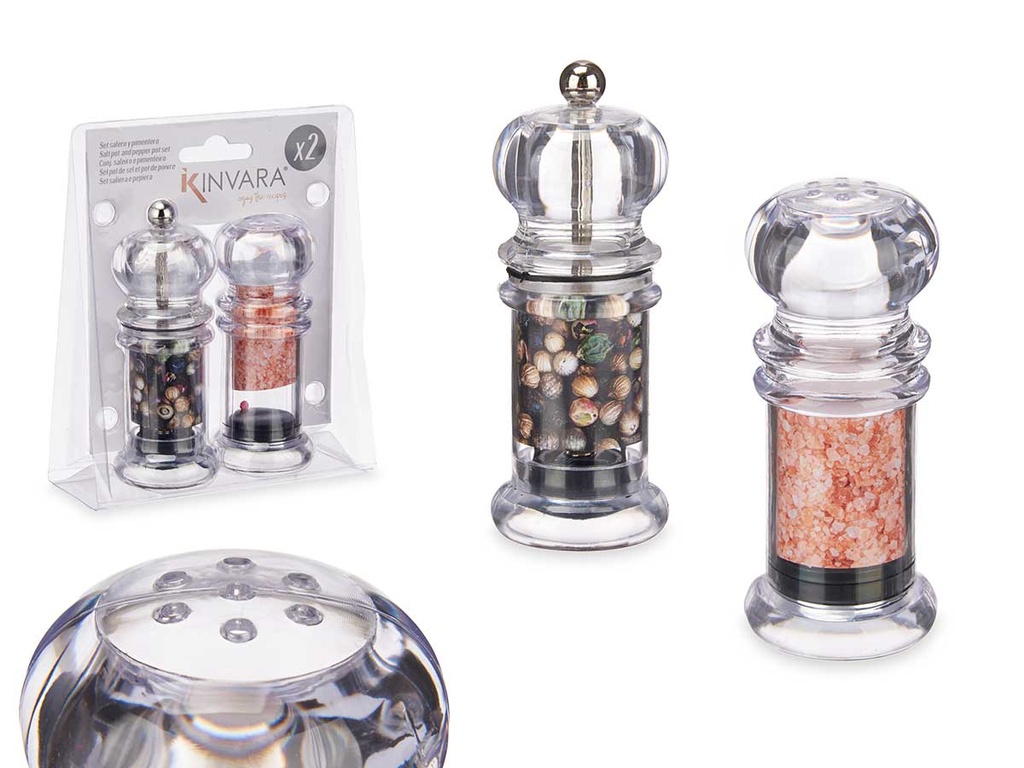 Set salero pimentero: Elegancia y sabor en tu mesa diaria
