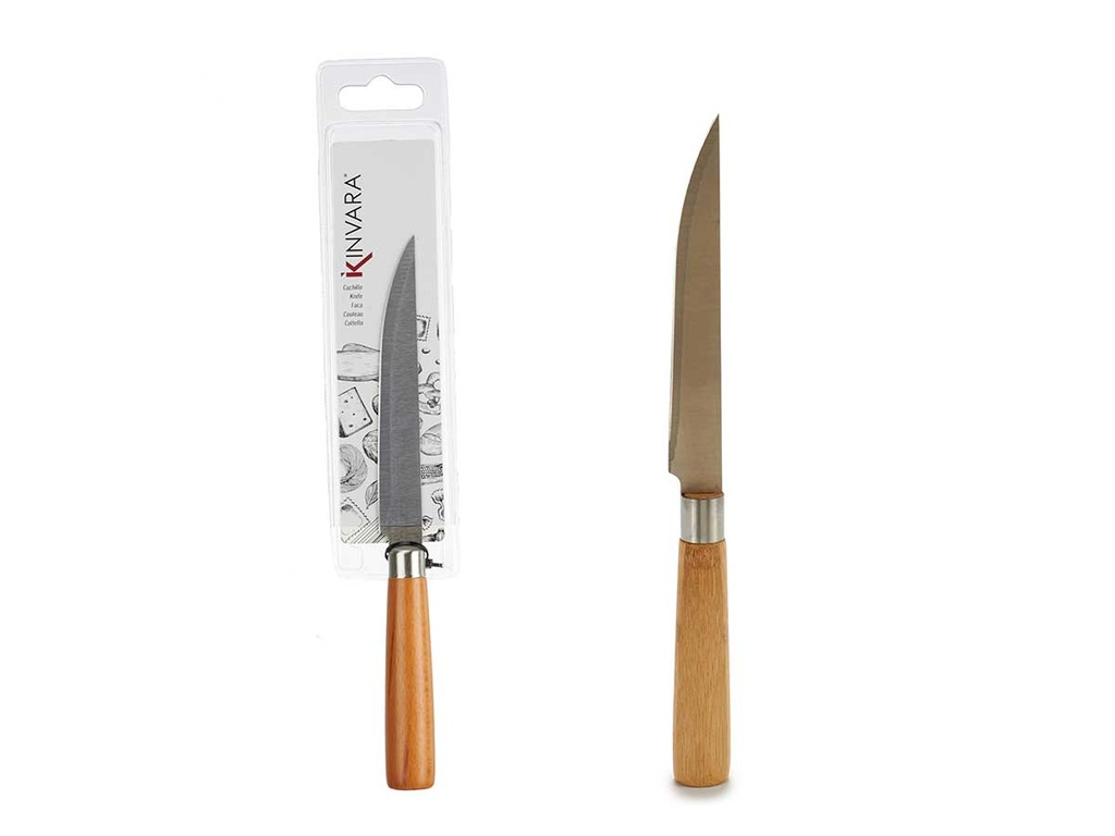 Cuchillo pequeño mango madera: precisión y estilo en tu cocina
