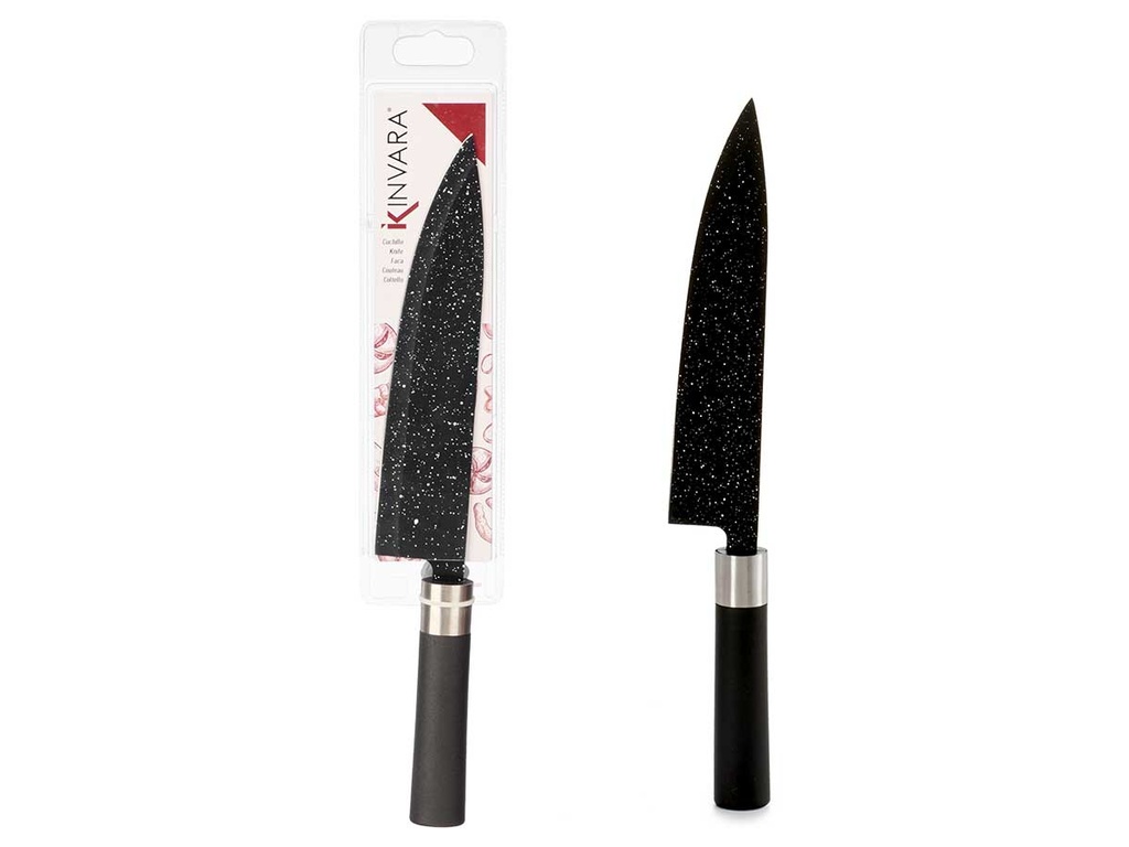 Cuchillo grande acabado mármol: elegancia y precisión en la cocina