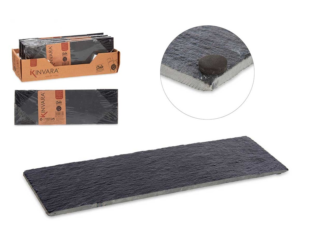 Pizarra aperitivo rectangular - Perfecta para servir con estilo