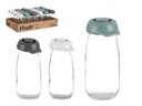 Botella de cristal 250 ml, set de 3 colores: elegancia y utilidad