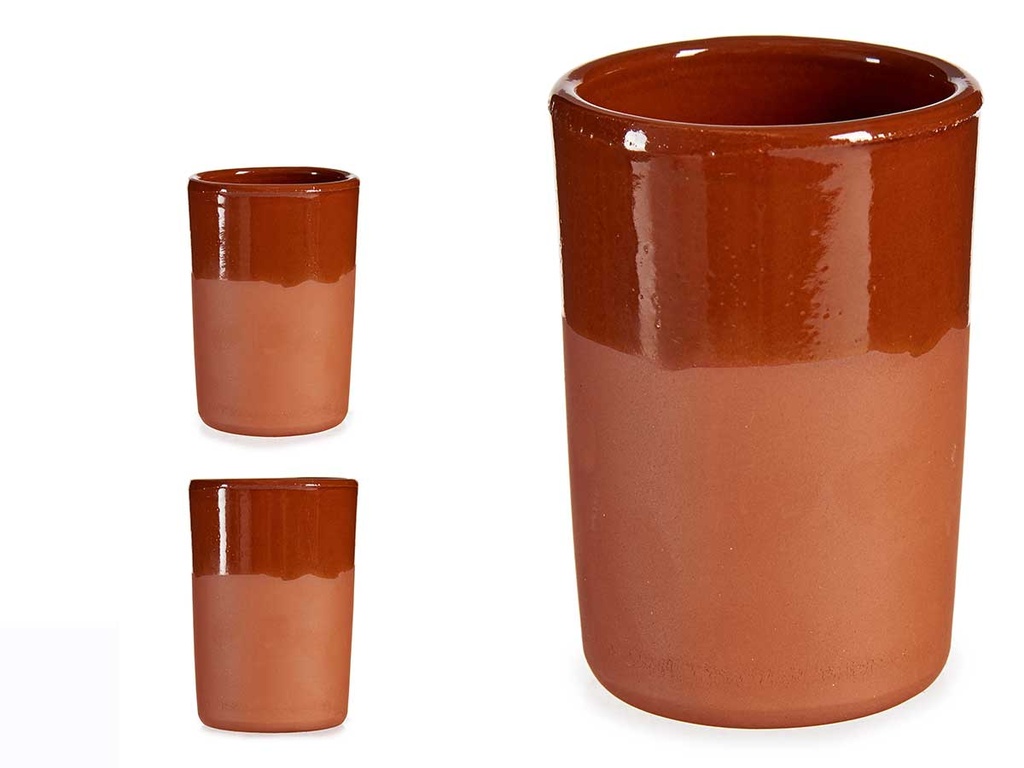 Vaso barro 250ml: El toque rústico ideal para tus bebidas