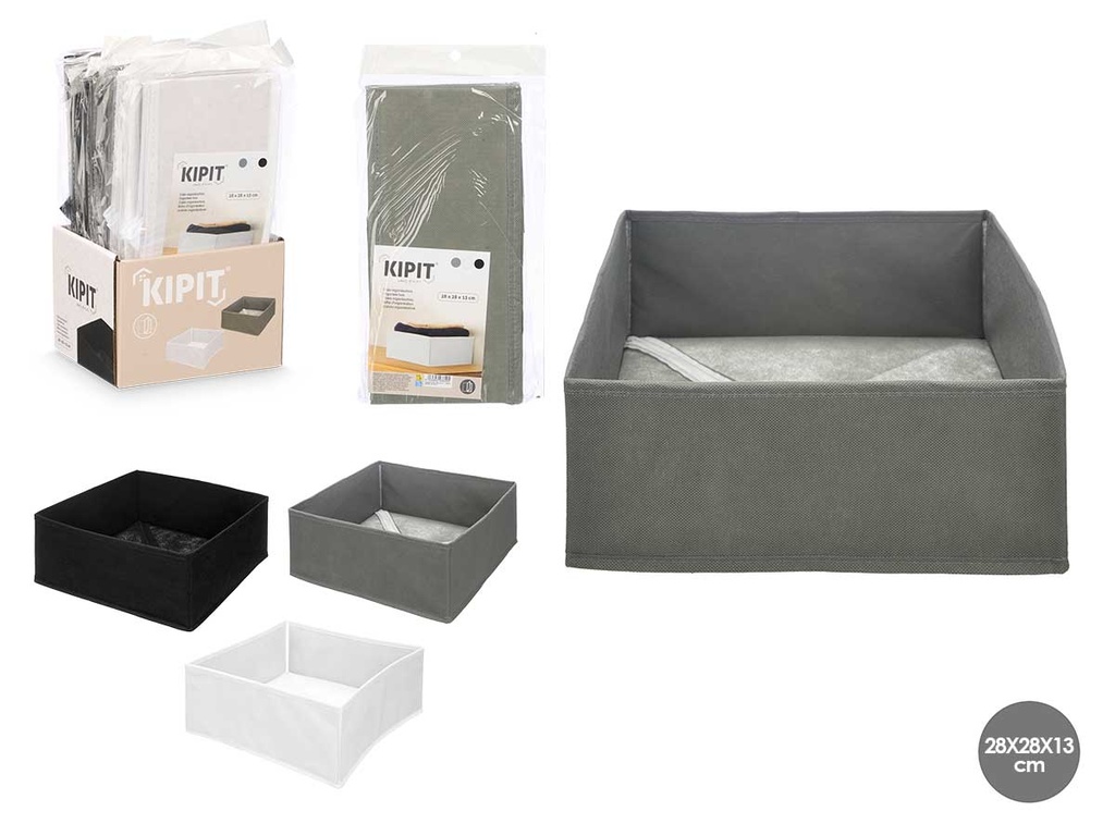 Caja plegable organizadora surtida, ideal para mantener el orden