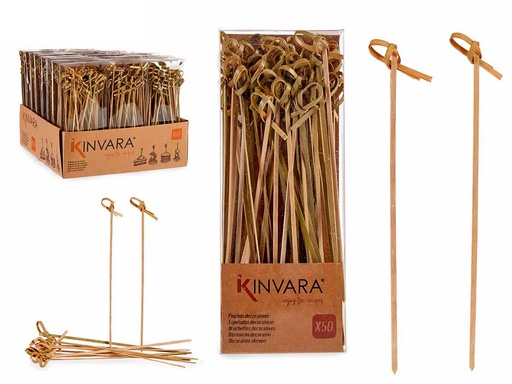 Set 50 brochetas naturales: Perfectas para tus asados y eventos