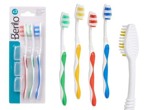 Set de Cepillos de Dientes con Fundas: Higiene y Comodidad