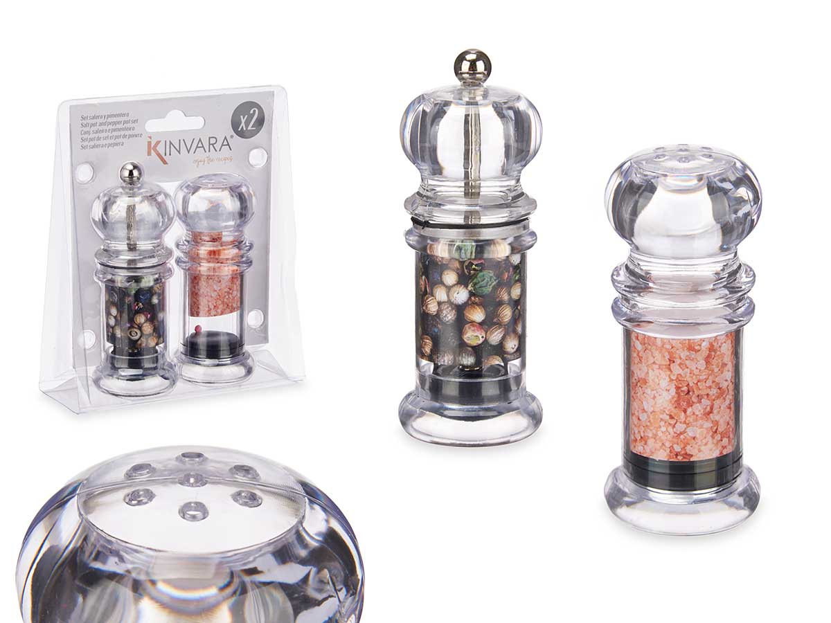 Set salero pimentero: Elegancia y sabor en tu mesa diaria