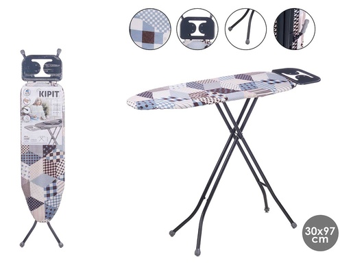 Tabla planchar 30 x 97 cm retales: Práctica y compacta para el hogar