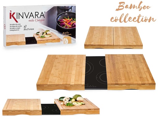 Tablas de Bambú para Cocina Vitro - Duraderas y Estilizadas