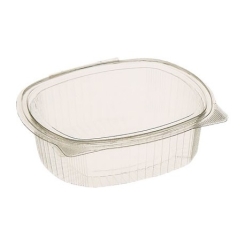 Tarrina Bisagra Oval PET 2000ml