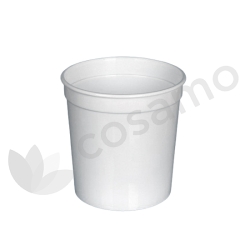 Tarrina Redonda PP 1000cc Blanca