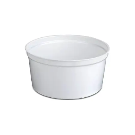 Tarrina Redonda PP 500cc Blanca