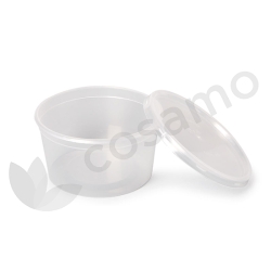 Tarrina Redonda PP 500cc Transparente