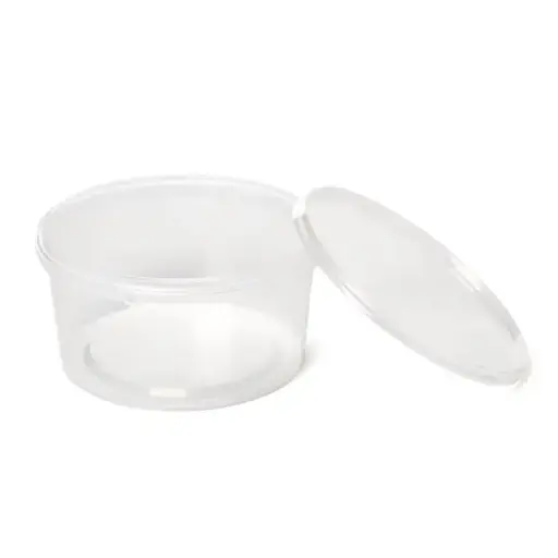 Tarrina Redonda PP 500cc Transparente