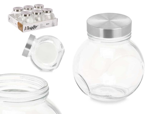 Tarro galletero inclinable 460ml: Estilo y practicidad en tu cocina