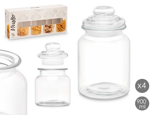 Tarros de vidrio 900ml: Organiza tu cocina con estilo