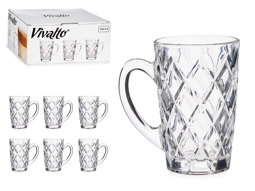 Taza Diamante Cristal 170ml: Elegancia y Estilo para Tu Bebida