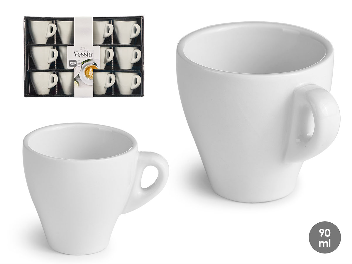 Taza de porcelana de 90 ml: Elegancia para tus momentos especiales