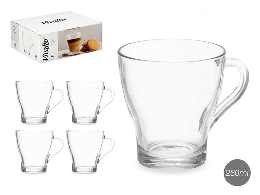 Taza de vidrio con asa: Elegancia y practicidad para tu bebida