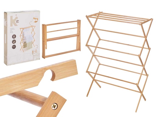 Tendedero bambú: Ecológico, resistente y elegante para tu hogar