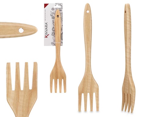 Tenedor de madera para cocina: elegancia y durabilidad aseguradas