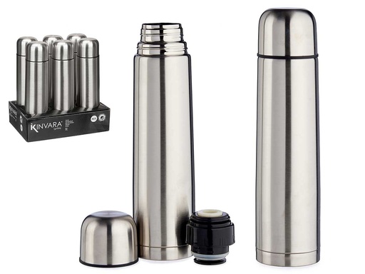 Termo acero 1000ml: Mantén tus bebidas frías o calientes por horas