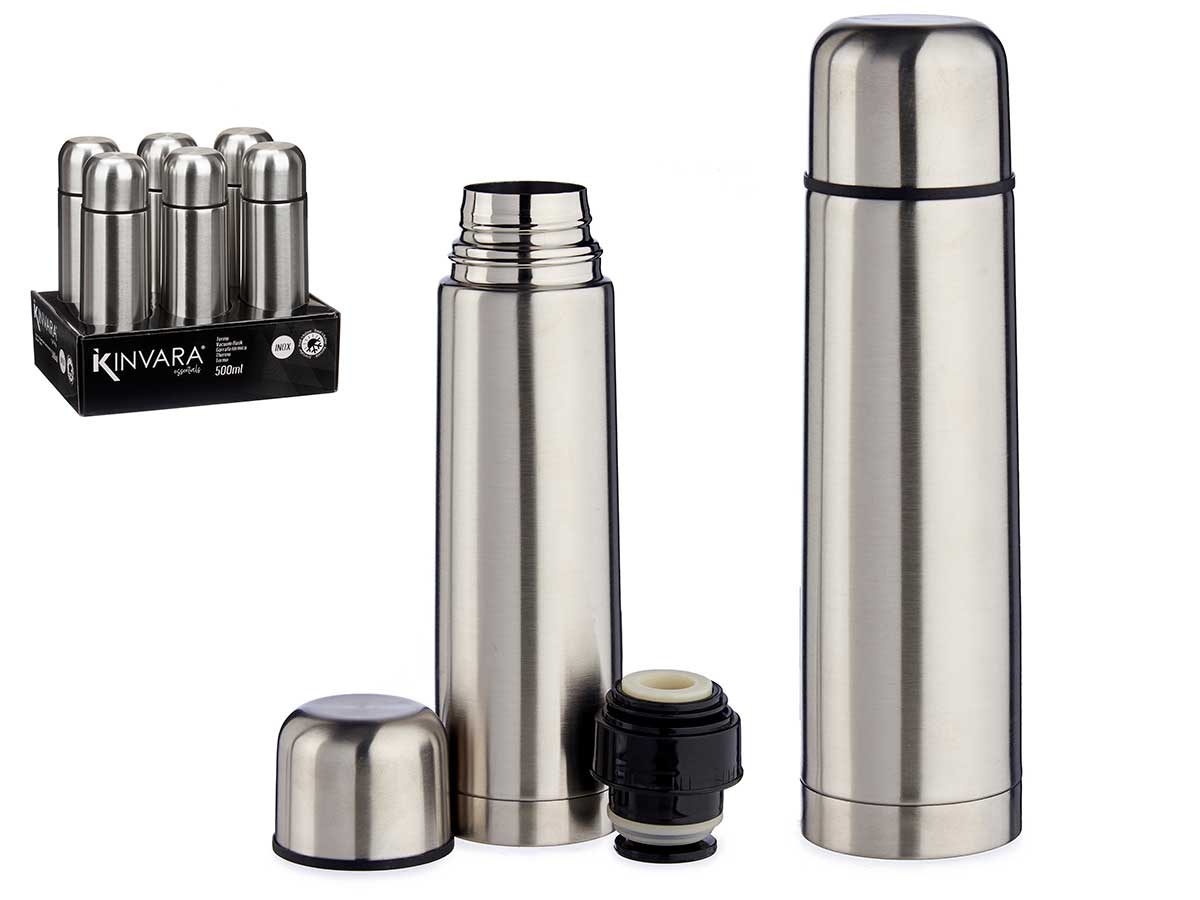 Termo acero 500ml: Ideal para mantener tus bebidas calientes