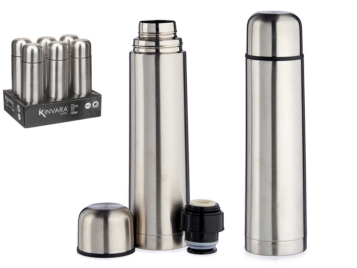 Termo acero 750ml: Mantén tus bebidas calientes o frías todo el día