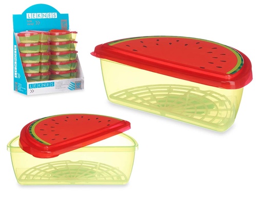 Tupper fruta sandía 1,2l: Conserva fresca y deliciosa tu fruta