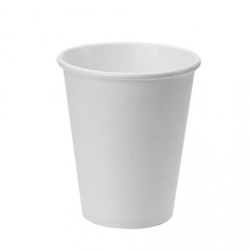 Vaso Cartón Blanco 6oz
