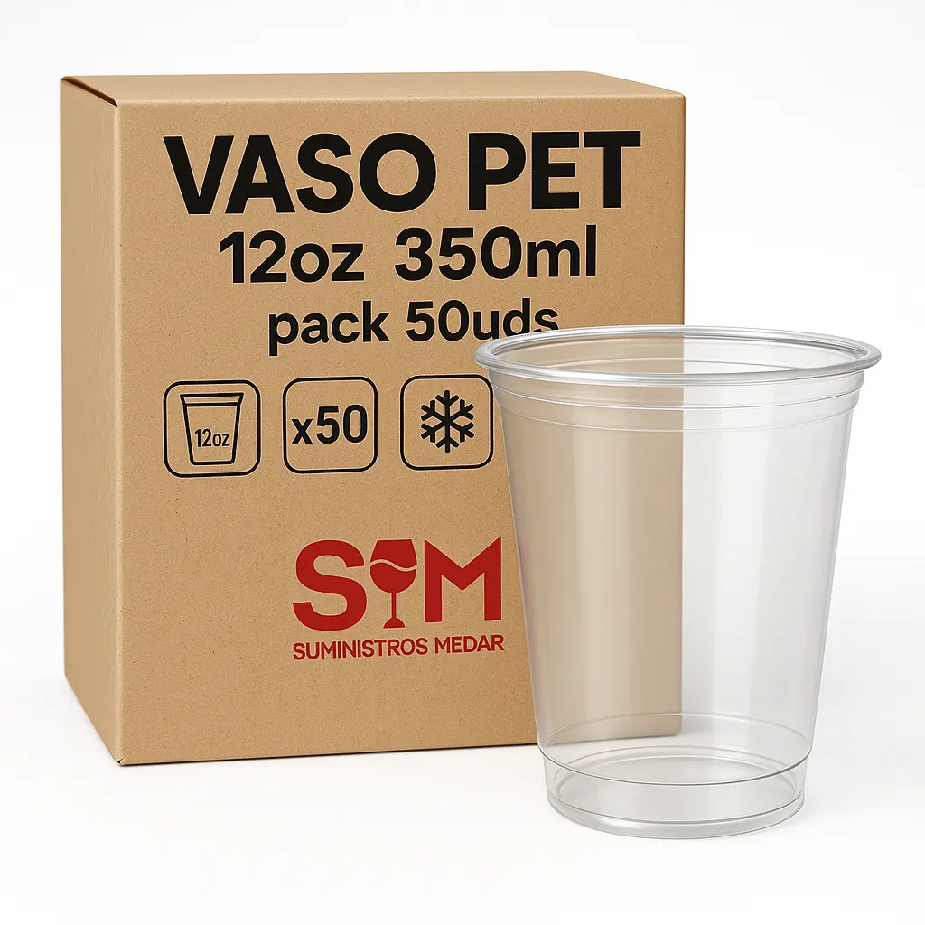 Vaso PET 12oz 350ml