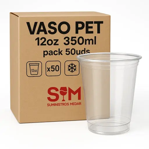 Vaso PET 12oz 350ml