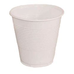 Vaso Plástico 100cc Blanco