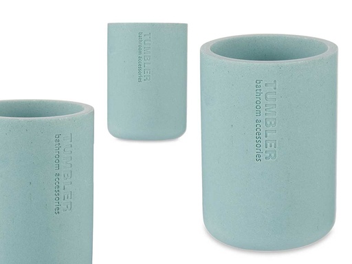 Vaso Resina Redondo Azul: Elegancia y Diseño para tu Hogar