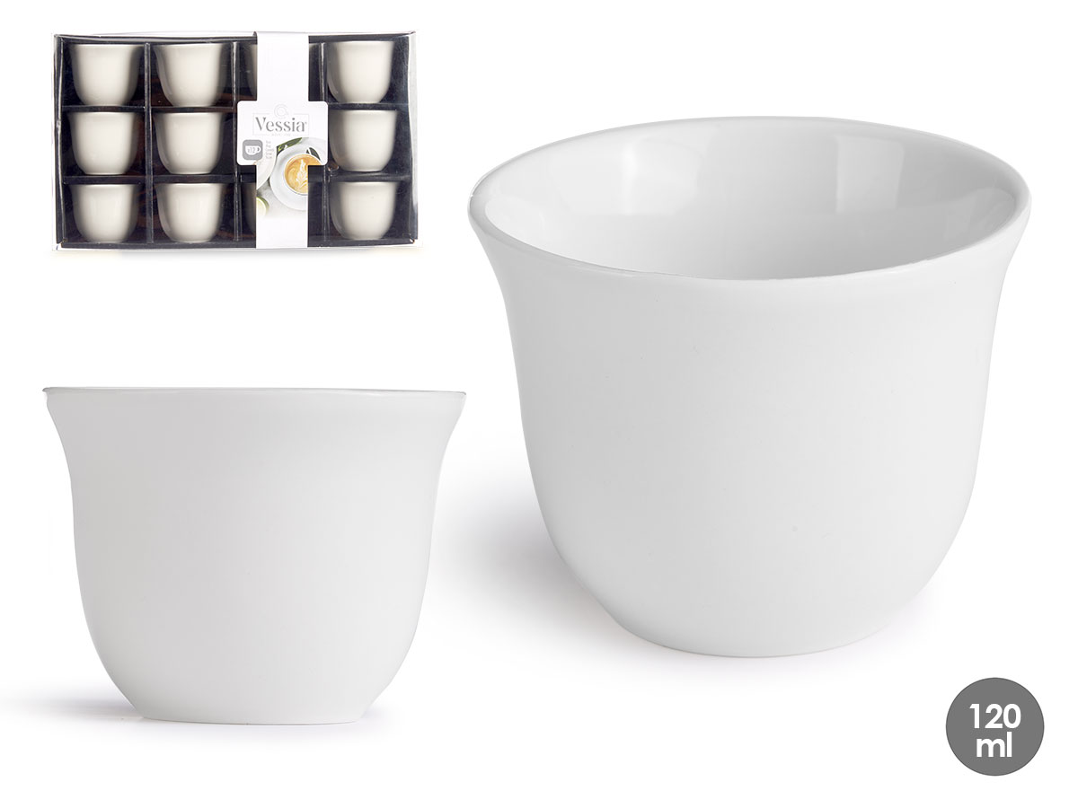 Vaso de porcelana para té de 120 ml: Elegancia y calidez en tu mesa